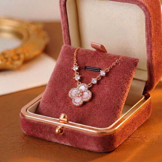 COLLANA QUADRIFOGLIO – CONFEZIONE REGALO INCLUSA!